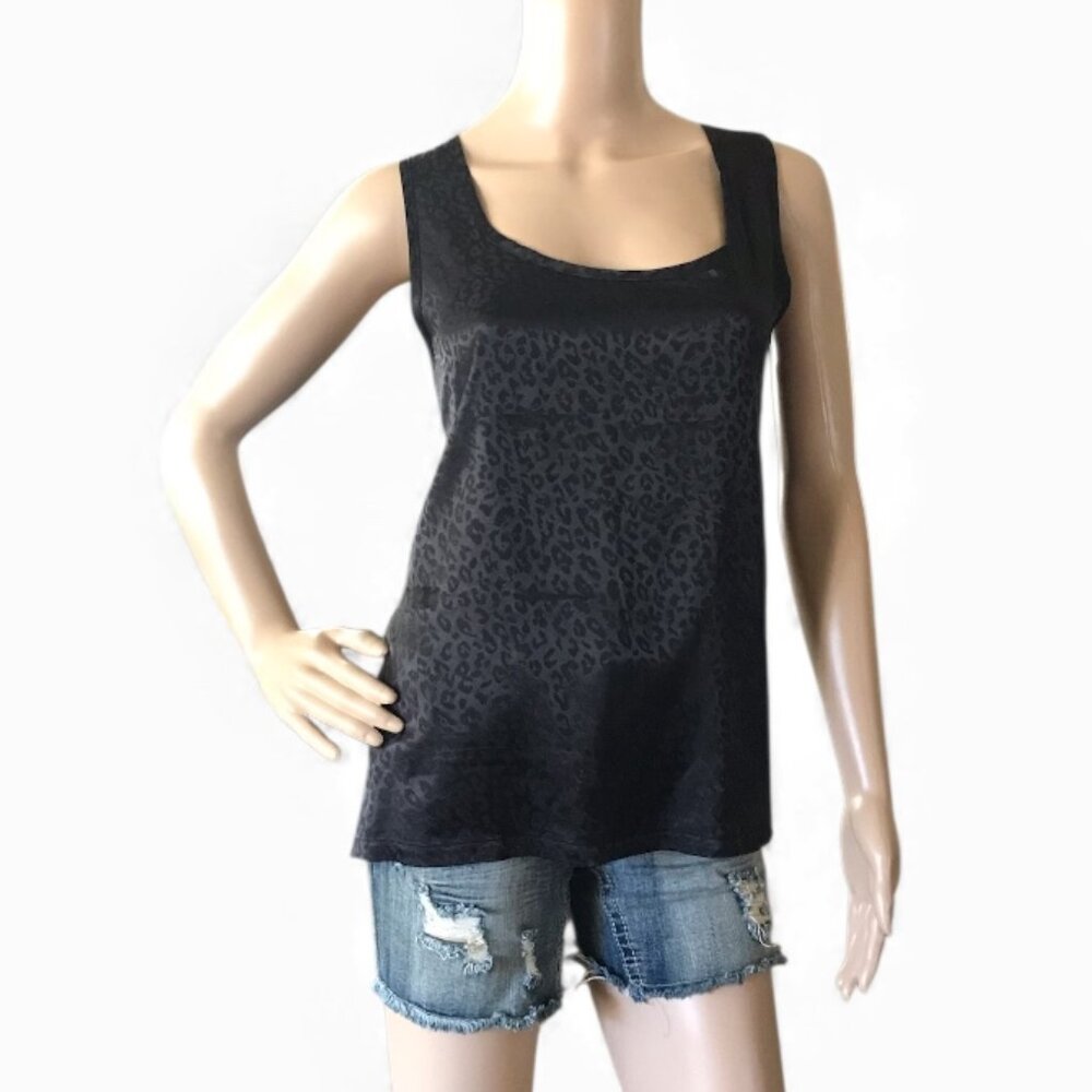 NWT Silky Leopard Tank Top